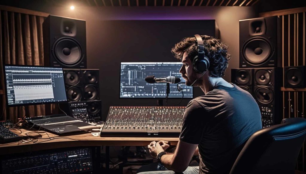 What factors contribute to the success of a music studio?